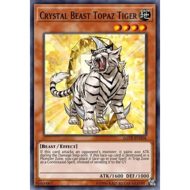 Crystal Beast Topaz Tiger