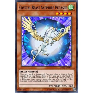 Crystal Beast Sapphire Pegasus