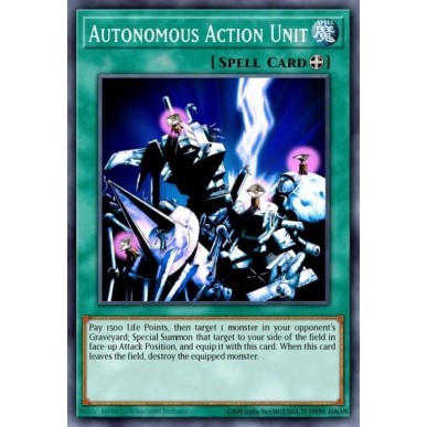 Autonomous Action Unit