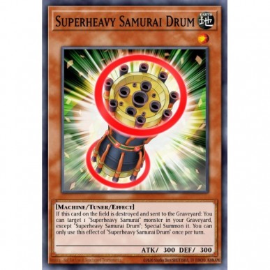 Samurai Superpesante Tamburo
