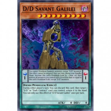 D/D Savant Galilei