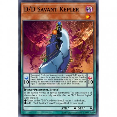 D/D Savant Kepler