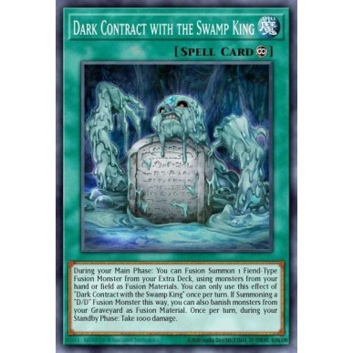 Dark Contract with the Swamp King