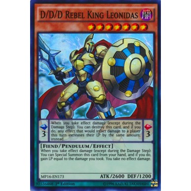 D/D/D Rebel King Leonidas