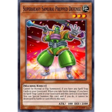 Samurai Superpesante Difesa Preparata