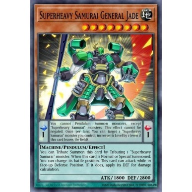 Samurai Superpesante Generale Giada