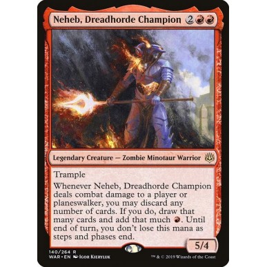 Neheb, Campione dell'Orda Atroce