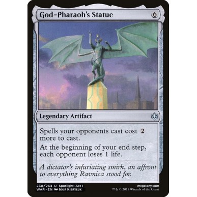 Statua del Dio Faraone