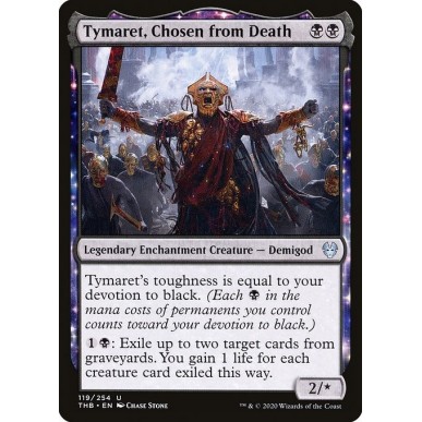 Tymaret, Prescelto dalla Morte