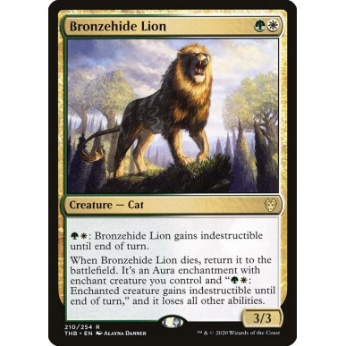 Leone dal Manto di Bronzo