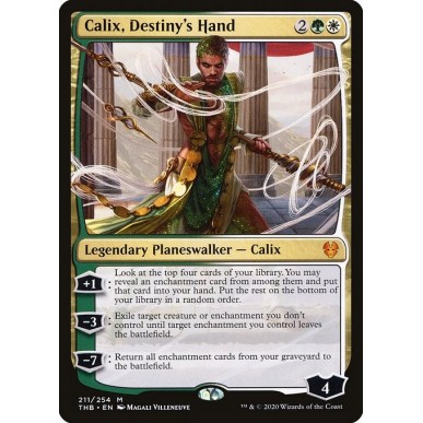 Calix, Mano del Destino