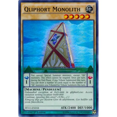 Monolito Qliphort