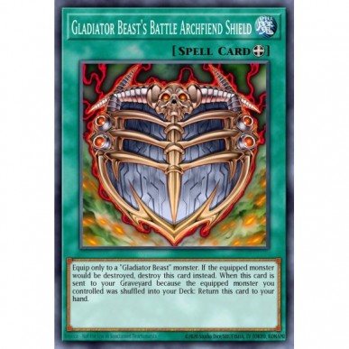 Gladiator Beast's Battle Archfiend...