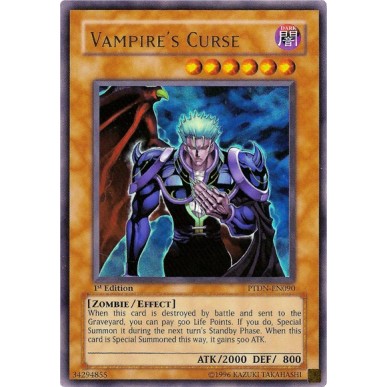 Maledizione del Vampiro (V.1 - Ultra...