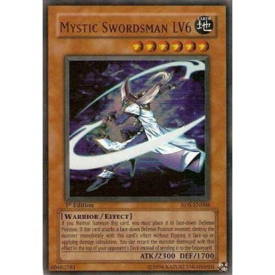 Mystic Swordsman LV6 (V.1 - Ultra Rare)
