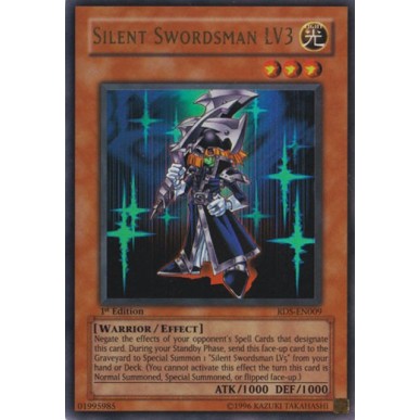 Silent Swordsman LV3 (V.1 - Ultra Rare)