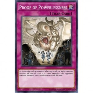 Proof of Powerlessness