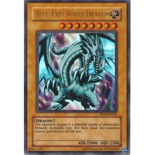Drago Bianco Occhi Blu