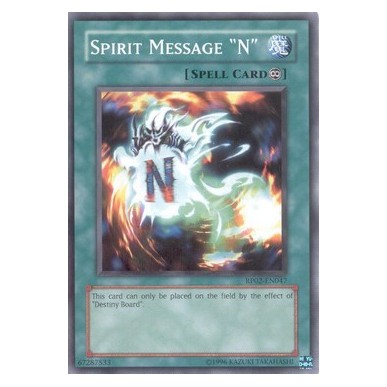 Spirit Message "N"