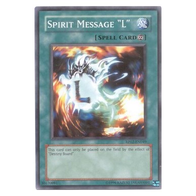 Spirit Message "L"