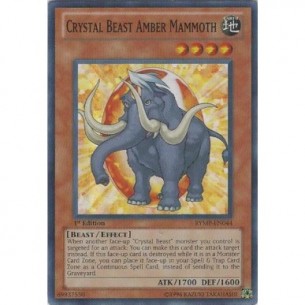 Bestia Cristallo Mammut Ambra