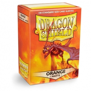 Standard - Matte Orange (100 Bustine) - Dragon Shield Bustine Protettive