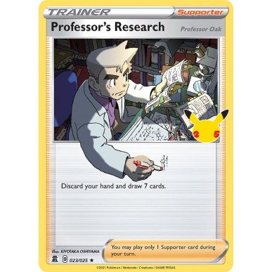 Professor's Research (Professor Oak)