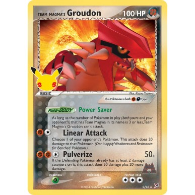 Team Magma's Groudon