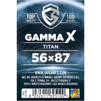 Titan 56 x 87 mm (100 Bustine) - Gamma X