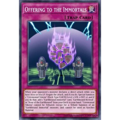 Offerta agli Immortali