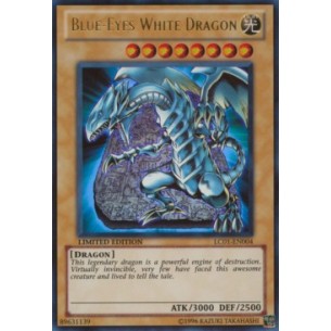 Drago Bianco Occhi Blu