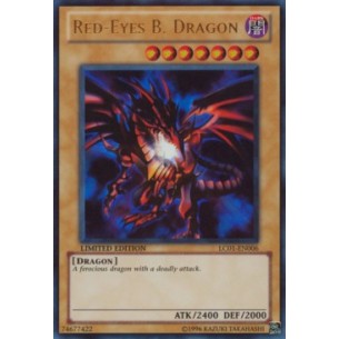 Drago Nero Occhi Rossi