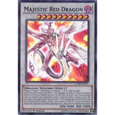 Drago Rosso Maestoso