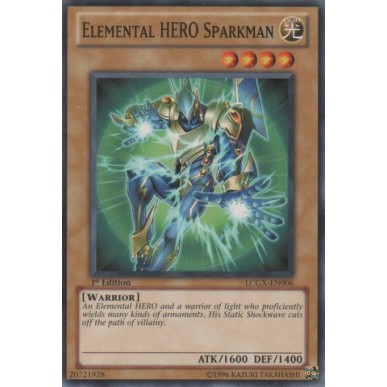 Elemental HERO Sparkman (V.1 - Common)