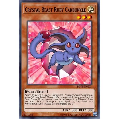 Crystal Beast Ruby Carbuncle