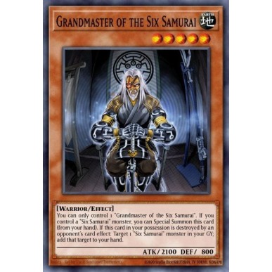 Grandmaster of the Six Samurai
