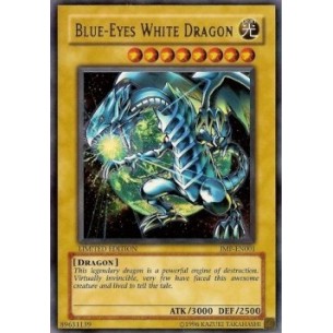 Drago Bianco Occhi Blu