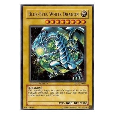 Drago Bianco Occhi Blu