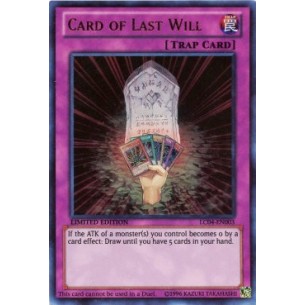 Card of Last Will
