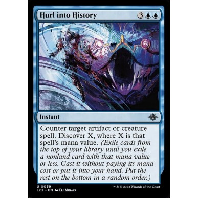 Hurl into History