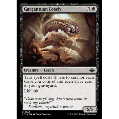 Gargantuan Leech