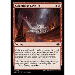 Calamitous Cave-In