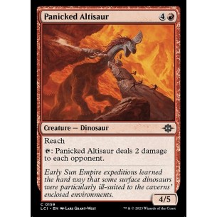 Panicked Altisaur