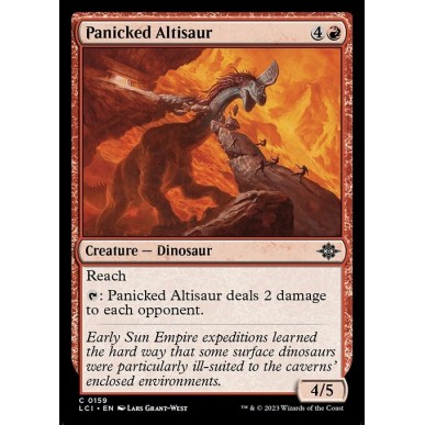 Panicked Altisaur