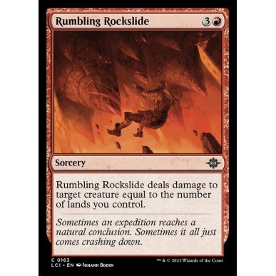 Rumbling Rockslide