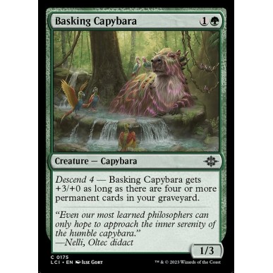 Basking Capybara