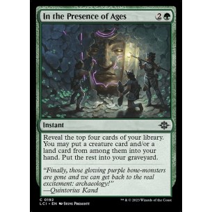 In the Presence of Ages