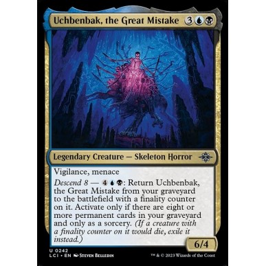 Uchbenbak, the Great Mistake