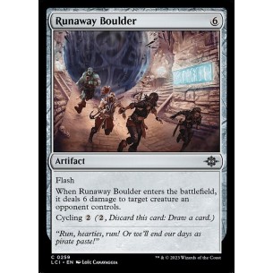 Runaway Boulder