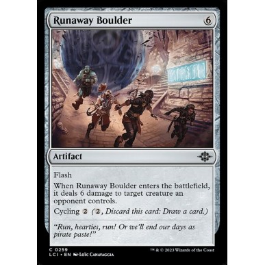 Runaway Boulder